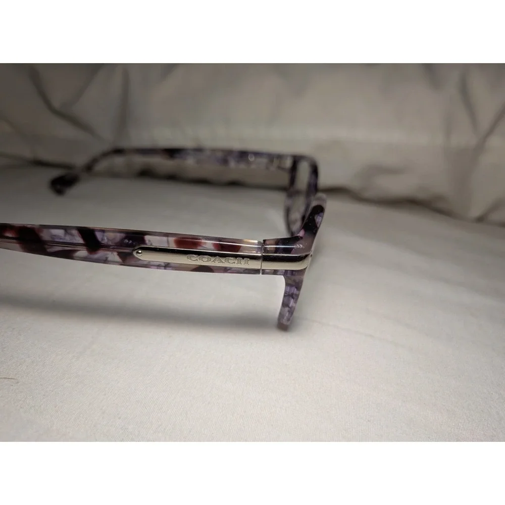 Coach HC6065 5548 Eyeglasses Frame Women's Purple Tortoise Full Rim 51mm